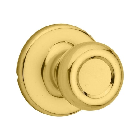 Kwikset Security Series Tylo Passage Door Knobset Bright Brass 200T-3